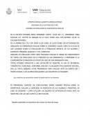 INFORME DE SIMULACRO DE EMERGENCIA ESCOLAR