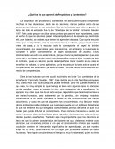 Que aprendi en propositos y contenidos