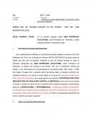 INTERPONGO RECURSO IMPUGNATORIO DE APELACIÓN CONTRA SENTENCIA DE ALIMENTOS.