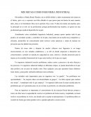 Metas como ingeniera