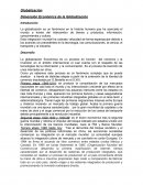 Dimensión Económica de la Globalización