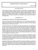 Análisis de película “El último castillo”