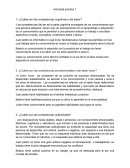 Actividad competencias cognitivas o del saber