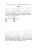 COMPORTAMIENTO FINANCIERO DEL GOBIERNO CENTRAL