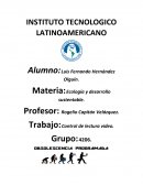 Trabajo: Ecología y desarrollo sustentable.