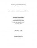 PANORAMA DE FACTORES DE RIESGOS