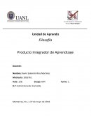 PIA - Filosofía 6to. Semestre