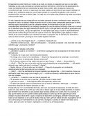 El pequeño ser que no era nadie