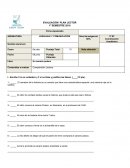 EVALUACIÓN PLAN LECTOR SEMESTRE 2018