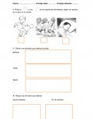 Prueba de historia para 1° año básico