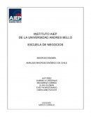 ANÁLISIS MACRO ECONÓMICO DE CHILE