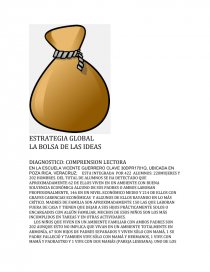 DIAGNOSTICO: COMPRENSION LECTORA - ESTRATEGIA GLOBAL. Página 1