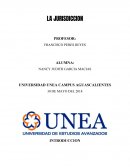 LA JURISDICCION ensayo
