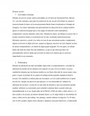 Ensayo Primera sección