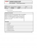 Examen PROCESO DE SOFTWARE