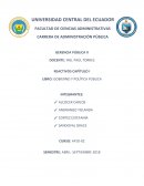 LIBRO: GOBIERNO Y POLÍTICA PÚBLICA