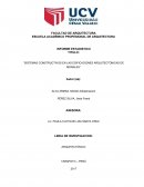 SISTEMAS CONSTRUCTIVOS EN LAS EDIFICACIONES ARQUITECTÓNICAS DE MORALES