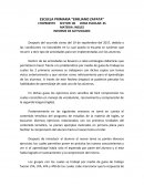 INFORME DE ACTIVIDADES INGLES