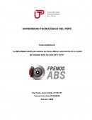 IMPLEMENTACIOND E SISTEMAS ABS PAR A AUTOMIVILES