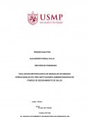 EVALUACION METODOLOGICA DE MANUALES DE RIESGOS OPERACIONALES
