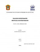 Protocolo de investigacion. En el negocio de dulcería “la nueva”