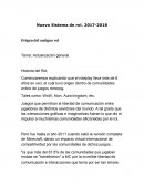 Nueva actualizaicon del rol