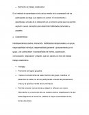 Definición de trabajo colaborativo