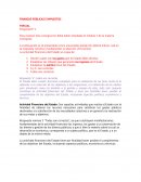 FINANZAS PÚBLICAS E IMPUESTOS