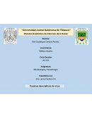 Microbiología y Parasitología.