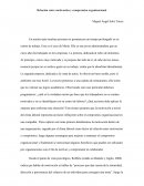 Relación entre motivación y compromiso organizacional