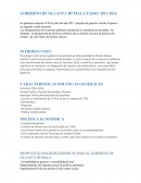 Economía en el gobierno de ollanta humala tasso