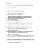 C U E S T I O N A R I O MODELOS DE LÍNEAS DE ESPERA EN PARALELO