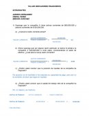 TALLER INDICADORES FINANCIEROS