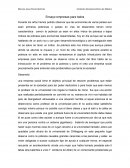 Ensayo empresas para todos