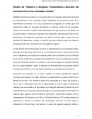 Reseña de “Maestro y discípulo: Fundamentos culturales del autoritarismo en las sociedades árabes”