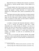 Miguel Soler Roca reúne en ‘’Reflexiones sobre la educación y sus tensiones’’