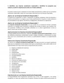 ¿Qué es ser una Empresa Socialmente Responsable ?
