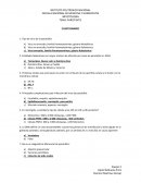 PAROTIDITIS CUESTIONARIO