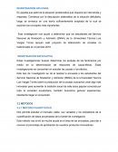 INVESTIGACIÓN APLICADA