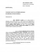 DEMANDA EJECUTIVO MERCANTIL