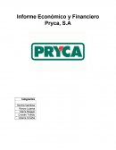 Informe Económico y Financiero Pryca, S.A