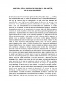 HISTORIA DE LA IGLESIA DE DIOS EN EL SALVADOR, EN PLAYA SAN DIEGO