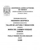 TALLER DE LECTURA Y REDACCIÓN