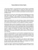 Tiempos Modernos Charles Chaplin. ensayo