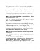 ¿Cuáles son las competencias Cognitivas o del saber? Caso Juan Perdo