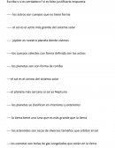 Prueba de ciencias naturales