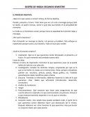 Apuntes proceso creativo