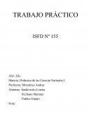 Materia: Didáctica de las Ciencias Naturales