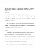 Contestacion demanda de violencia domestica