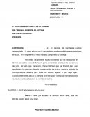 JUICIO: RÉGIMEN DE VISITAS Y CONVIVENCIAS